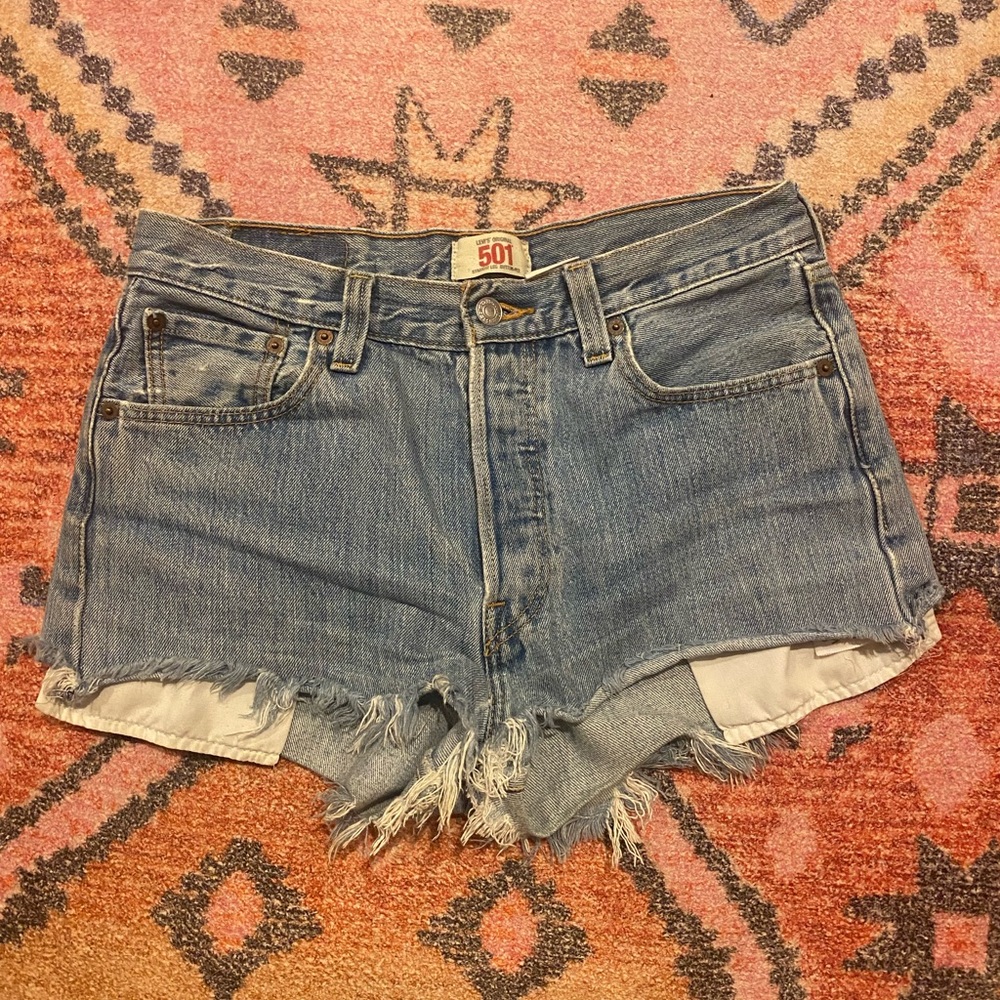 Vintage Levi’s 501 denim shorts